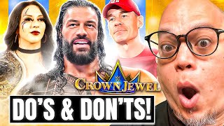 WWE Crown Jewel DO’S & DON’TS - My Booking Breakdown