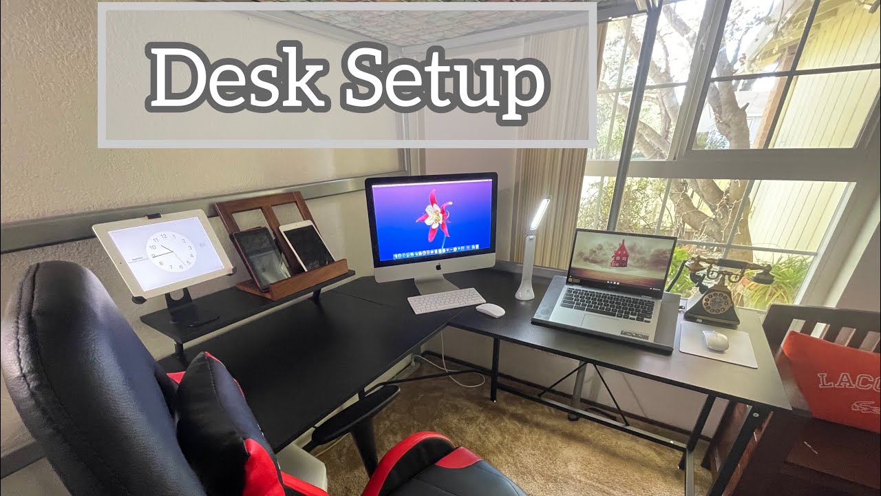 My dream desk setup 2021 IMAC computer from Amazon and