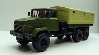 Легендарные грузовики СССР №22 КрАЗ-6322 масштаб 1:43 MODIMIO