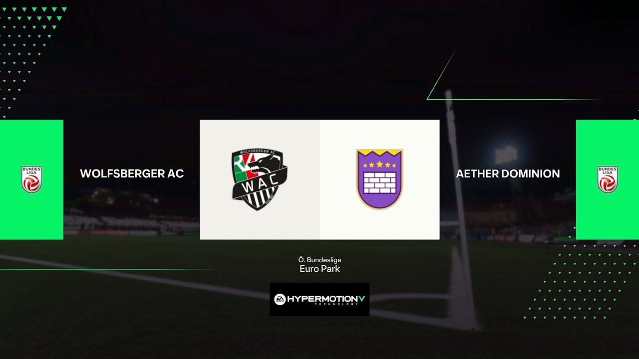 FC25 2025/2026 Österreich Bundesliga 5th Week Wolfsberger AC-Aether Dominion