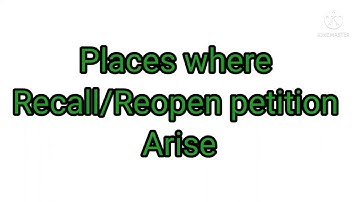 Recall Petition ? Recall Petition ? @VithivilakagaThigazh18