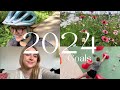 2024 goals  aspirations  fitness sustainability  mental health