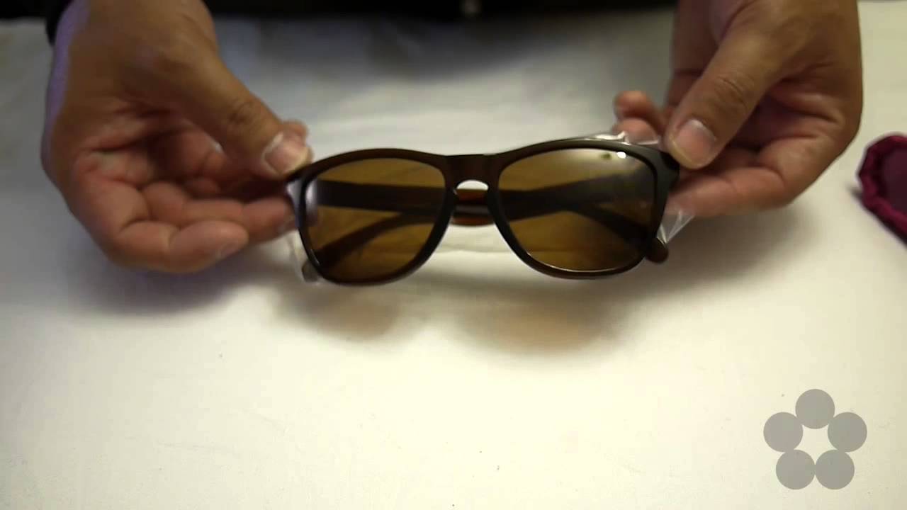 Quick Look: Frogskins® Polished Rootbeer Frame w/ Bronze Polarized lens  #03-224 - YouTube