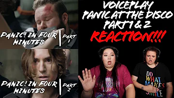 REACTING TO VOICEPLAY - PANIC AT THE DISCO (PART 1 & 2)