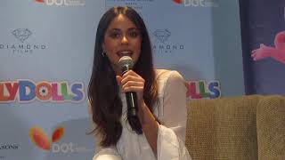 Conferencia de prensa de Tini Stoessel por su rol en Uglydolls