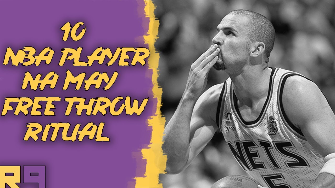 TOP 10 NA NBA PLAYER NA MAY FREE THROW RITUAL YouTube