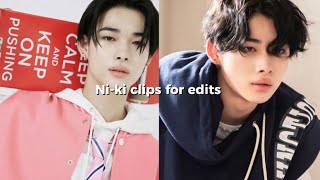 Ni-ki clips for edits