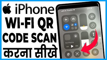 iphone me wifi ka qr code kaise scan kare | how to scan wifi qr code in iphone