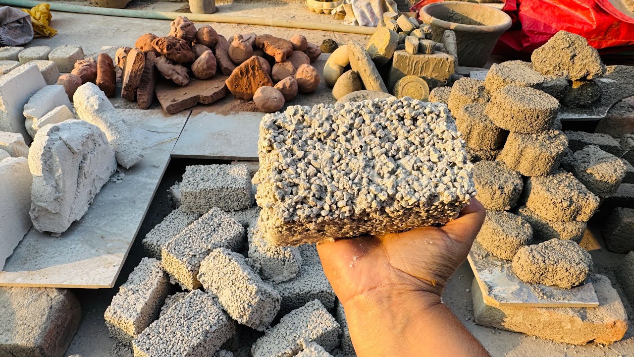 New bombastic crumbling vlog 🔥super satisfying dusty texture ❤️bahrpur crumbling 😁😅