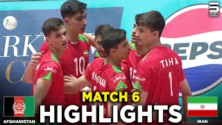 Full Highlights | Afghanistan vs Iran | Match 6 | 2nd Engro Cava Volleyball Nations League 2024