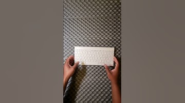 Unboxing the Sandstrom Wireless Keyboard (WHITE)