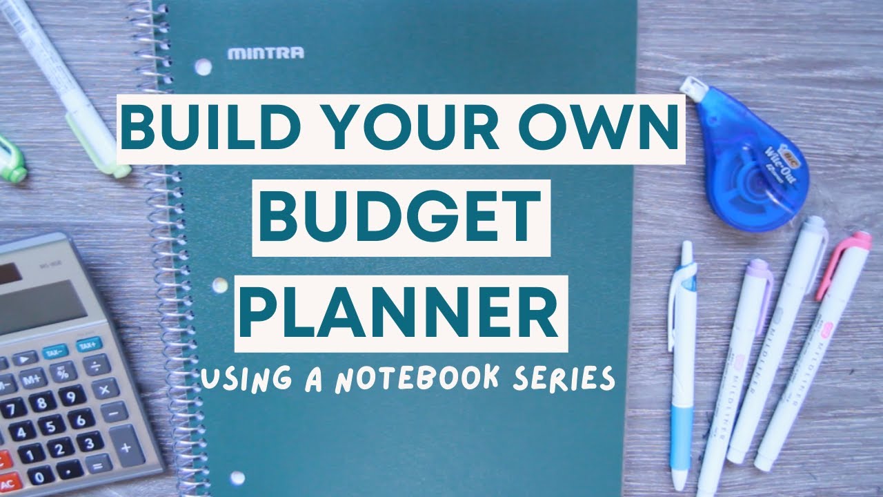 How To Make Your Own Budget Planner On Excel