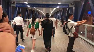 【6分鐘教您由港鐵站行去中環8號碼頭】 不加速影片的情況是12 ...