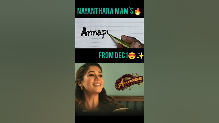 Annapoorani movie releasing from dec 1🔥😍 #viral #trending #nayanthara #annapoorani #dec1 #ytshorts