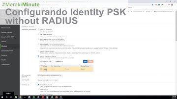 Configurando Identity PSK without RADIUS [ESPAÑOL]