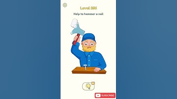 Dop 2 Level 256 Help to hammer a nail Walkthrough