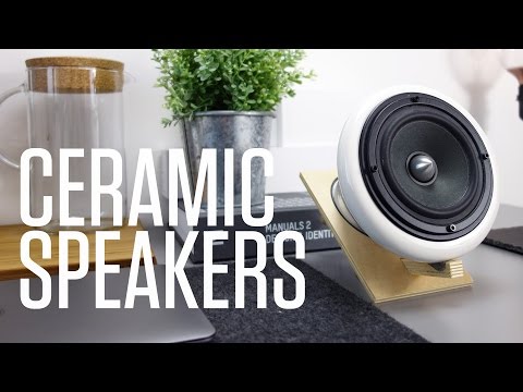 Video: Joey Roth Ceramic Speaker Towers Merge Style Dengan Fungsi