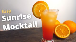 Easy Sunrise Mocktail! | Pineapple Mocktail Recipe screenshot 4