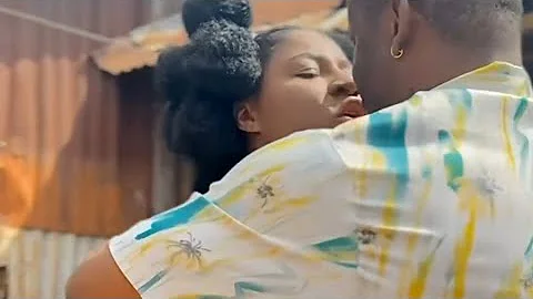 Zubby Michael and Destiny etiko shameless kissing after Junior pope's death #nollywood