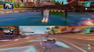 Cars 2 The Video Game The Queen Vs Victor Hugo - Mountain Run