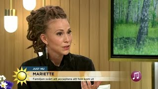 Mariette Om Att Komma Ut - Nyhetsmorgon Tv4