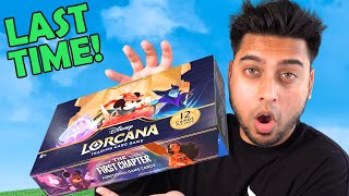 Our LAST Set 1 Lorcana Booster Box Opening!