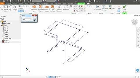 Autodesk inventor Tutorial How to make 3D Pipe