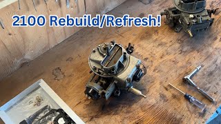 Motorcraft Carburetor-2100 Rebuild