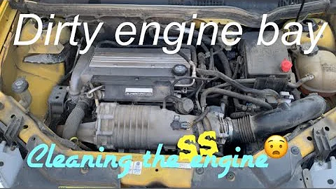 Engine bay cleaning (ss cobalt part 2 )😃