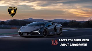 15 facts you didnt know about lamborghini (in under 2 minutes)