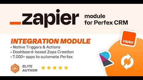 Connect Perfex CRM with Zapier using Zapier module