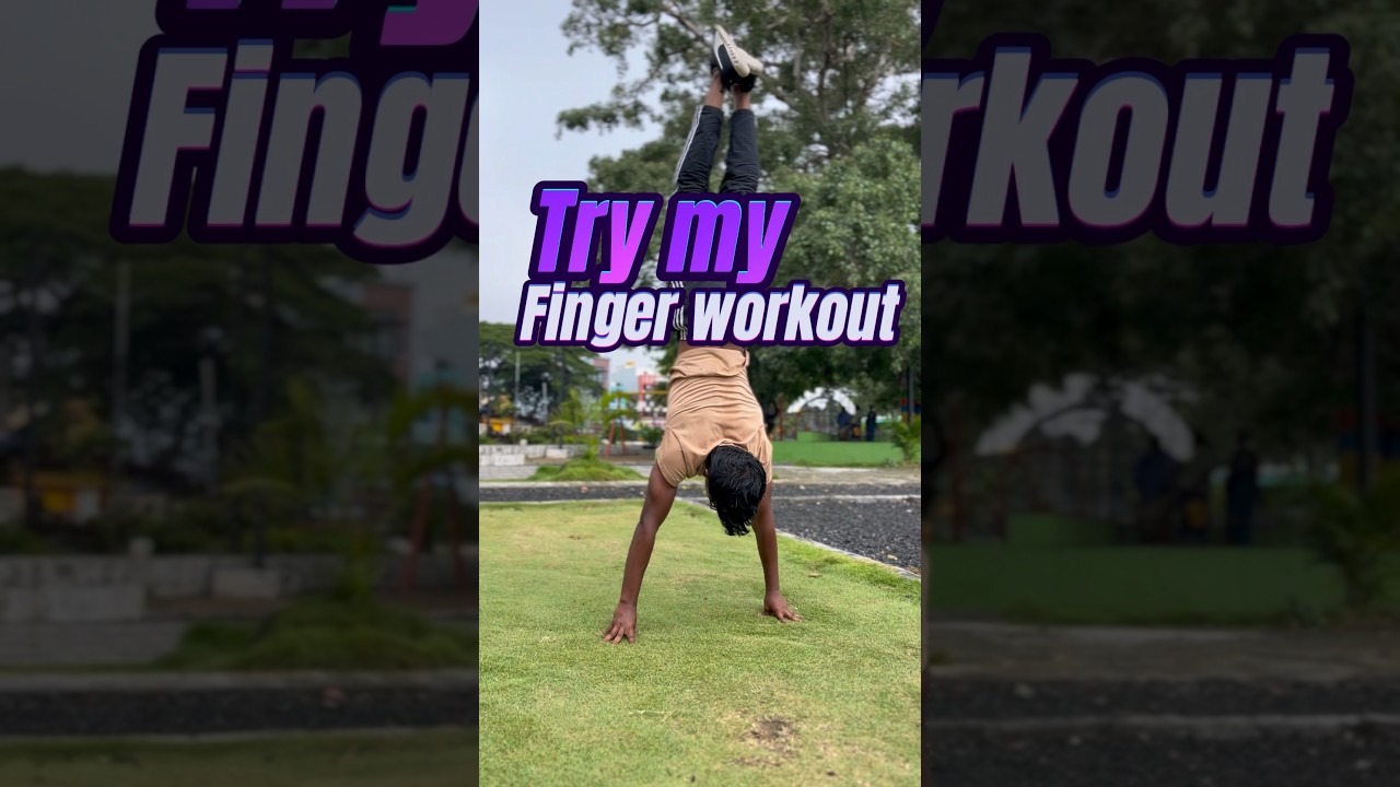 How to increase Finger Strength | Calisthenics தமிழ்