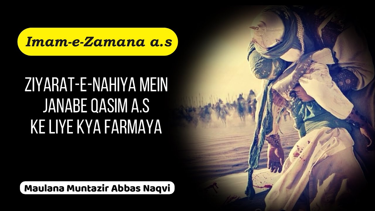 Imam E Zamana as Ziyarat e Nahiya Mein Janabe Qasim Ke Liye Kya Farmaya