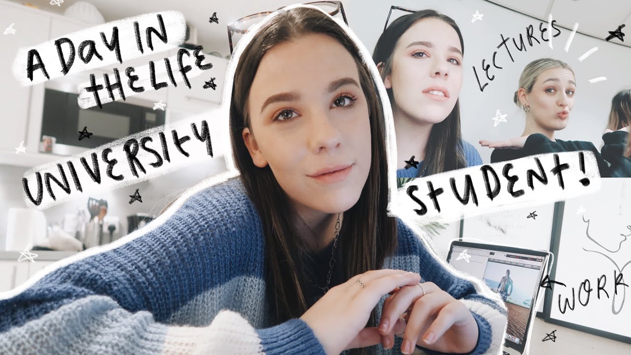 a REALISTIC day in the life of a UNIVERSITY student 🦋 - YouTube