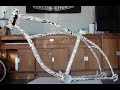 Lowrider Bicycle - Drawing Designs and Clear Coating