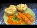 Riquísimo salmón con papas i vegetales