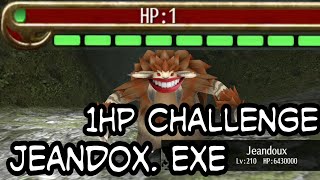 JEANDOUX. EXE | 1 HP CHALLENGE | HALBERD | TORAM ONLINE