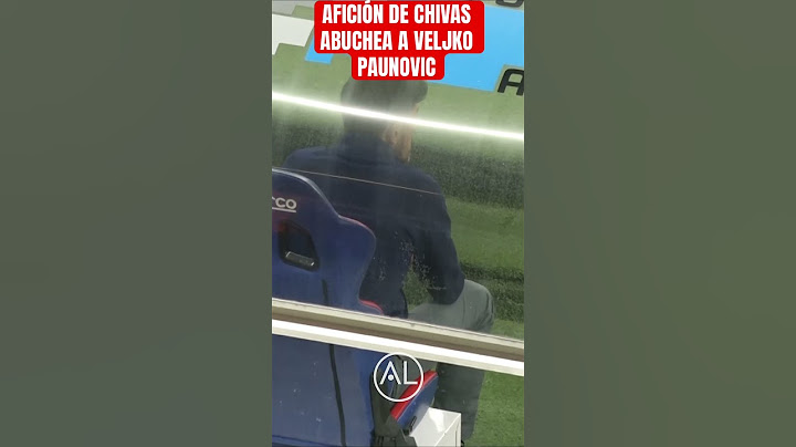 😱AFICIÓN DE #CHIVAS ABUCHEA a #VELJKOPAUNOVIC DT de #TIGRES EN EL ESTADIO AKRON