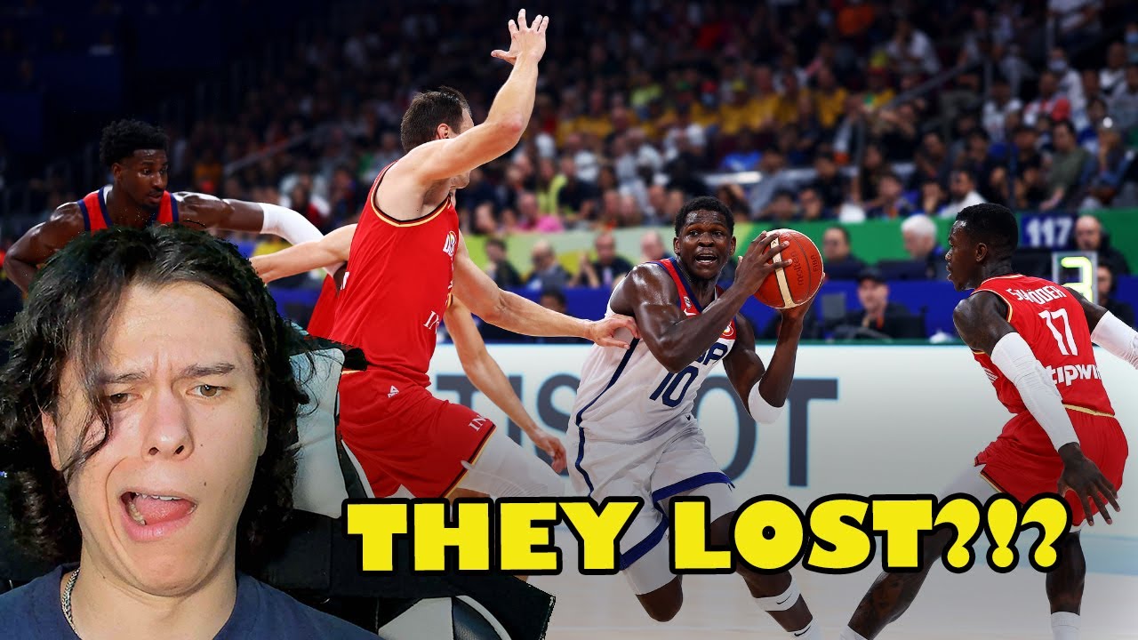 REACTION TO GERMANY VS USA FIBA BASKETBALL SEMIS | HOW DID THEY LOSE?!?