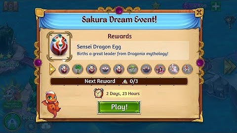 Merge Dragons Sakura Dream Event 2021 All Mystic Cloud Keys