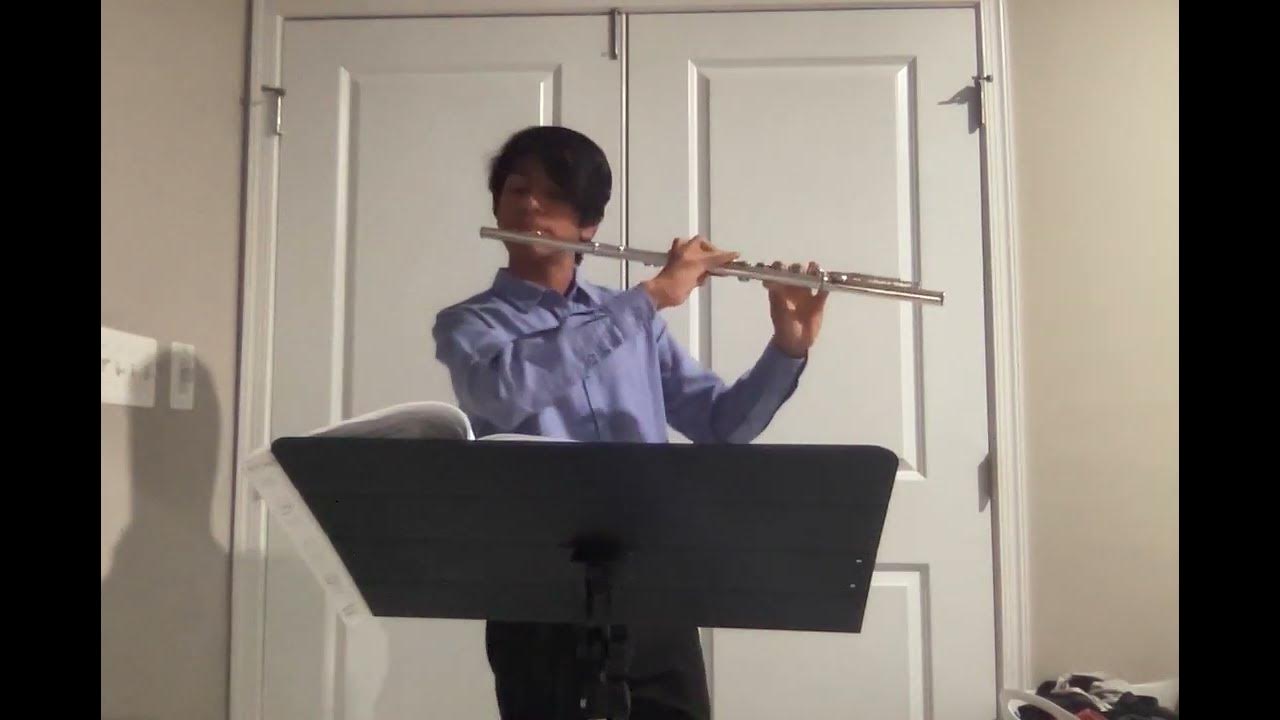 NYO2 Flute Audition Excerpt Brahms 4 YouTube