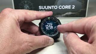 Suunto Core 2 - Dual Time Mode