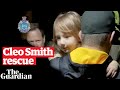 The moment Western Australia police carry Cleo Smith to safety after missing four-year-old was found