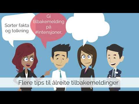 Video: Hvordan Skrive Tilbakemeldinger Fra Praksis