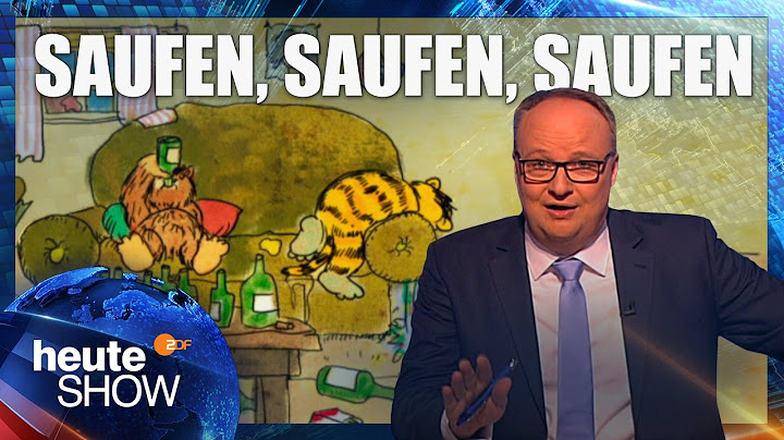 Alkohol, das Lieblingsgift der Deutschen | heute-show vom 24.03.2017