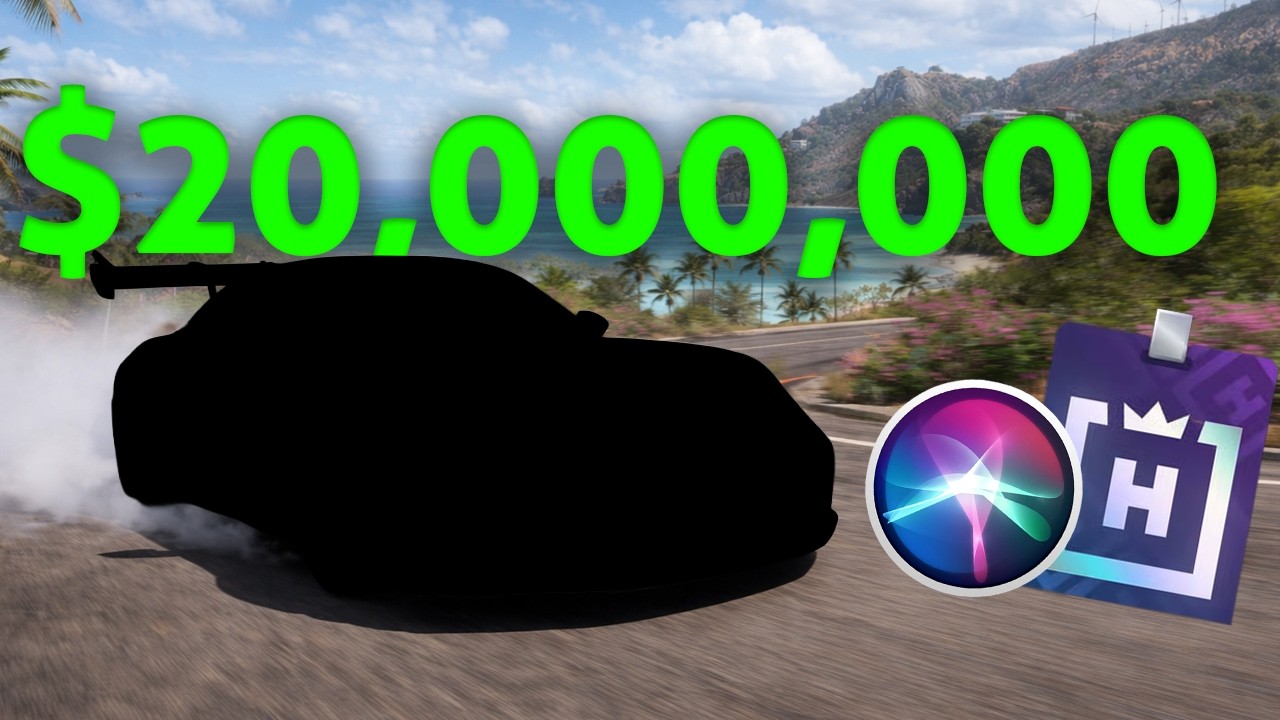 SIRI PICKED ME A $20,000,000 CAR TO RACE