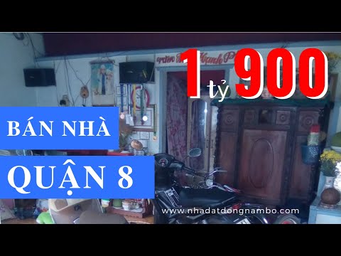 Video Nhà Bán Quận 8 Dưới 2 Tỷ, Hẻm Đường Đình An Tài, P.7, Q.8. DT 4,5x16,8m Nhà Cấp 4