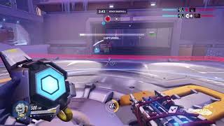 Back Capping as Winston - Overwatch Moment