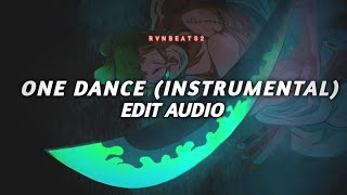 one Dance - drake (instrumental) edit audio Resimi
