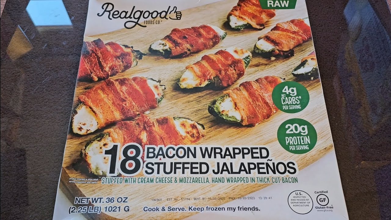Costco Sale Item Review Realgood Foods Co. Bacon Wrapped Cream Cheese
